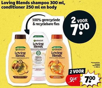 Aanbiedingen Shampoo honing goud - Garnier - Geldig van 21/02/2023 tot 26/02/2023 bij Kruidvat
