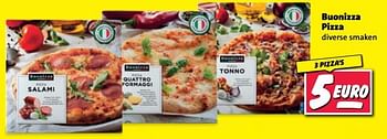 Aanbiedingen Buonizza pizza - Buonizza - Geldig van 20/02/2023 tot 26/02/2023 bij Nettorama