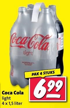 Aanbiedingen Coca cola light - Coca Cola - Geldig van 20/02/2023 tot 26/02/2023 bij Nettorama