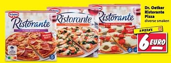 Aanbiedingen Dr. oetker ristorante pizza - Dr. Oetker - Geldig van 20/02/2023 tot 26/02/2023 bij Nettorama