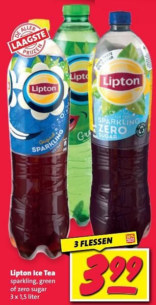 Aanbiedingen Lipton ice tea - Lipton - Geldig van 20/02/2023 tot 26/02/2023 bij Nettorama