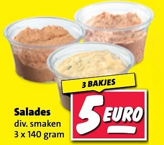 Aanbiedingen Salades - Huismerk - Nettorama - Geldig van 20/02/2023 tot 26/02/2023 bij Nettorama