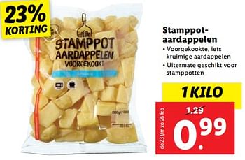 Aanbiedingen Stamppotaardappelen - Huismerk - Lidl - Geldig van 20/02/2023 tot 26/02/2023 bij Lidl