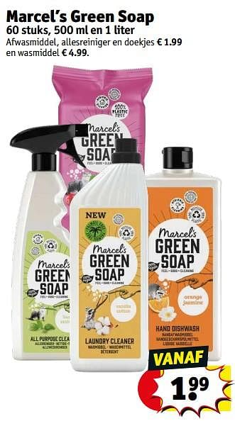 Aanbiedingen Marcel’s green soap - Marcel's Green Soap - Geldig van 21/02/2023 tot 26/02/2023 bij Kruidvat