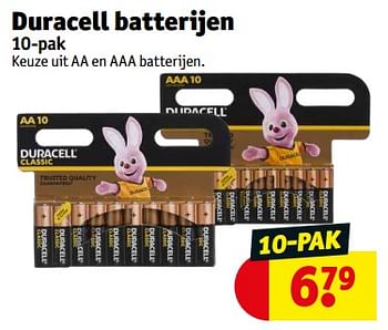 Aanbiedingen Duracell batterijen - Duracell - Geldig van 21/02/2023 tot 26/02/2023 bij Kruidvat