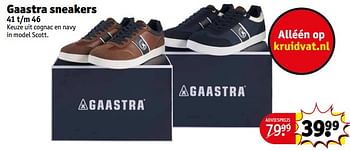 Aanbiedingen Gaastra sneakers - Gaastra - Geldig van 21/02/2023 tot 26/02/2023 bij Kruidvat