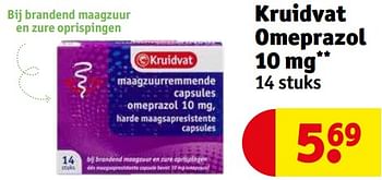 Aanbiedingen Kruidvat omeprazol - Huismerk - Kruidvat - Geldig van 21/02/2023 tot 26/02/2023 bij Kruidvat