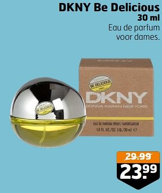 Aanbiedingen Dkny be delicious edp - DKNY - Geldig van 21/02/2023 tot 05/03/2023 bij Trekpleister