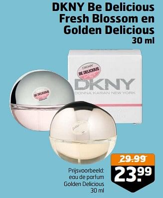Aanbiedingen Dkny eau de parfum golden delicious - DKNY - Geldig van 21/02/2023 tot 05/03/2023 bij Trekpleister