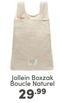 Aanbiedingen Jollein boxzak boucle naturel - Jollein - Geldig van 26/02/2023 tot 04/03/2023 bij Baby & Tiener Megastore
