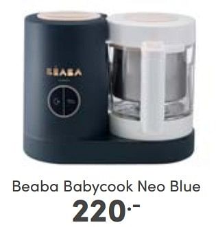 Aanbiedingen Beaba babycook neo blue - Beaba - Geldig van 26/02/2023 tot 04/03/2023 bij Baby & Tiener Megastore