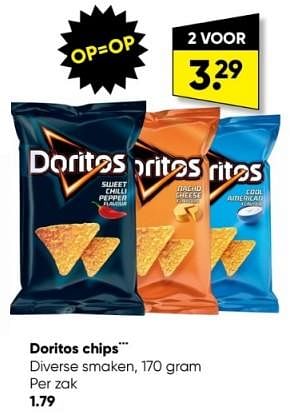 Aanbiedingen Doritos chips - Doritos - Geldig van 27/02/2023 tot 12/03/2023 bij Big Bazar