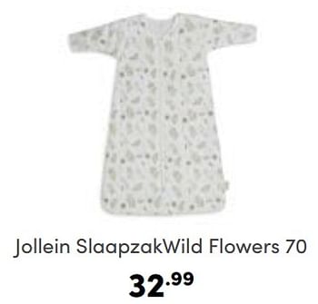 Aanbiedingen Jollein slaapzakwild flowers - Jollein - Geldig van 05/03/2023 tot 11/03/2023 bij Baby & Tiener Megastore
