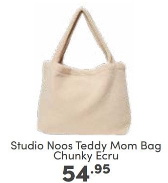 Aanbiedingen Studio noos teddy mom bag chunky ecru - Studio Noos - Geldig van 05/03/2023 tot 11/03/2023 bij Baby & Tiener Megastore