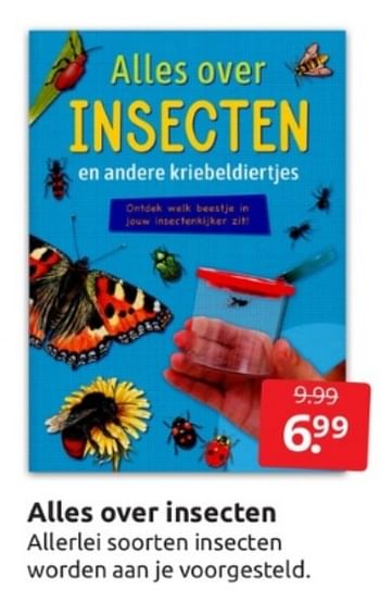 Aanbiedingen Alles over insecten - Huismerk - Boekenvoordeel - Geldig van 04/03/2023 tot 12/04/2023 bij Boekenvoordeel