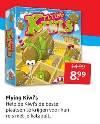Aanbiedingen Flying kiwi`s - Huismerk - Boekenvoordeel - Geldig van 04/03/2023 tot 12/04/2023 bij Boekenvoordeel