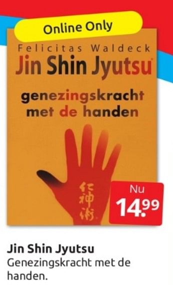 Aanbiedingen Jin shin jyutsu - Huismerk - Boekenvoordeel - Geldig van 04/03/2023 tot 12/04/2023 bij Boekenvoordeel