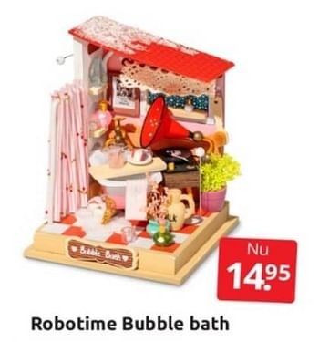 Aanbiedingen Robotime bubble bath - Huismerk - Boekenvoordeel - Geldig van 04/03/2023 tot 12/04/2023 bij Boekenvoordeel