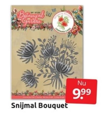 Aanbiedingen Snijmal bouquet - Huismerk - Boekenvoordeel - Geldig van 04/03/2023 tot 12/04/2023 bij Boekenvoordeel