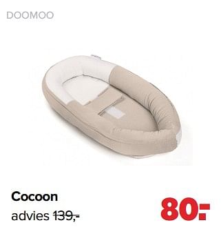 Aanbiedingen Doomoo cocoon - Doomoo - Geldig van 06/03/2023 tot 01/04/2023 bij Baby-Dump