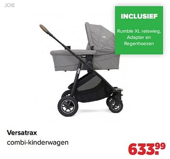 Aanbiedingen Joie versatrax combi-kinderwagen - Joie - Geldig van 06/03/2023 tot 01/04/2023 bij Baby-Dump