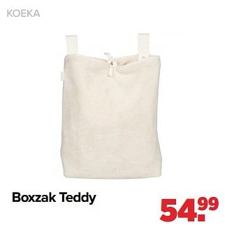 Aanbiedingen Koeka boxzak teddy - Koeka - Geldig van 06/03/2023 tot 01/04/2023 bij Baby-Dump