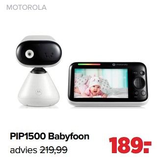 Aanbiedingen Motorola pip1500 babyfoon - Motorola - Geldig van 06/03/2023 tot 01/04/2023 bij Baby-Dump