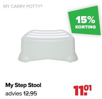 Aanbiedingen My carry potty my step stool - My Carry Potty - Geldig van 06/03/2023 tot 01/04/2023 bij Baby-Dump