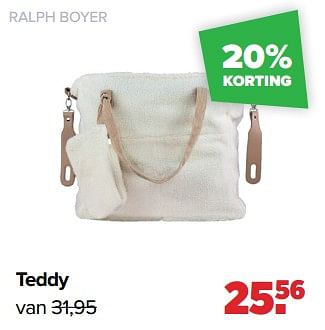 Aanbiedingen Ralph boyer teddy - Ralph Boyer - Geldig van 06/03/2023 tot 01/04/2023 bij Baby-Dump