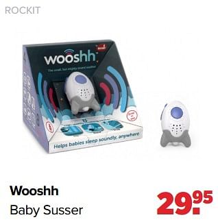 Aanbiedingen Rockit wooshh baby susser - Rockit - Geldig van 06/03/2023 tot 01/04/2023 bij Baby-Dump