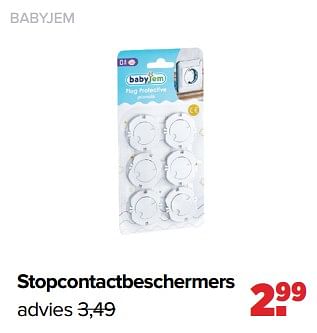 Aanbiedingen Babyjem stopcontactbeschermers - BabyJem - Geldig van 06/03/2023 tot 01/04/2023 bij Baby-Dump