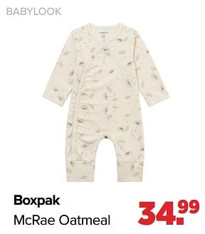 Aanbiedingen Babylook boxpak mcrae oatmeal - Baby look - Geldig van 06/03/2023 tot 01/04/2023 bij Baby-Dump