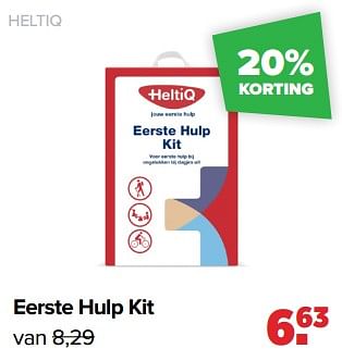 Aanbiedingen Heltiq eerste hulp kit - Heltiq - Geldig van 06/03/2023 tot 01/04/2023 bij Baby-Dump