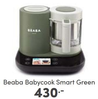 Aanbiedingen Beaba babycook smart green - Beaba - Geldig van 12/03/2023 tot 18/03/2023 bij Baby & Tiener Megastore