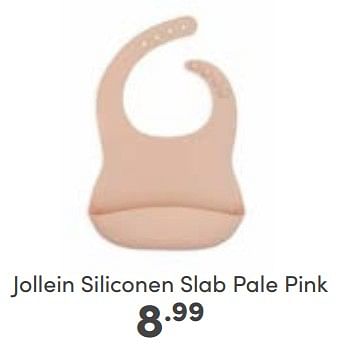 Aanbiedingen Jollein siliconen slab pale pink - Jollein - Geldig van 12/03/2023 tot 18/03/2023 bij Baby & Tiener Megastore