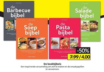 Aanbiedingen De kookbijbels - Huismerk - Boekenvoordeel - Geldig van 11/03/2023 tot 19/03/2023 bij Boekenvoordeel