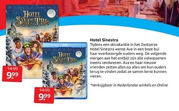 Aanbiedingen Hotel sinestra - Huismerk - Boekenvoordeel - Geldig van 11/03/2023 tot 19/03/2023 bij Boekenvoordeel