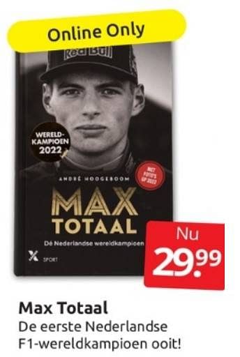 Aanbiedingen Max totaal - Huismerk - Boekenvoordeel - Geldig van 11/03/2023 tot 19/03/2023 bij Boekenvoordeel