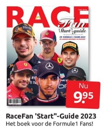 Aanbiedingen Racefan start-guide 2023 - Huismerk - Boekenvoordeel - Geldig van 11/03/2023 tot 19/03/2023 bij Boekenvoordeel