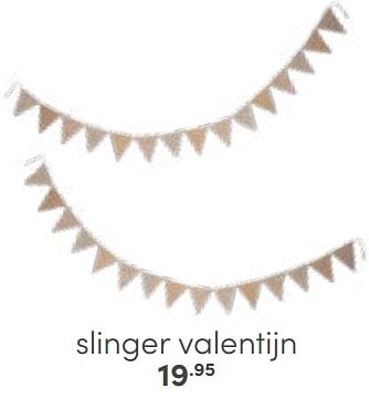 Aanbiedingen Slinger valentijn - Huismerk - Baby &amp; Tiener Megastore - Geldig van 12/03/2023 tot 25/03/2023 bij Baby & Tiener Megastore