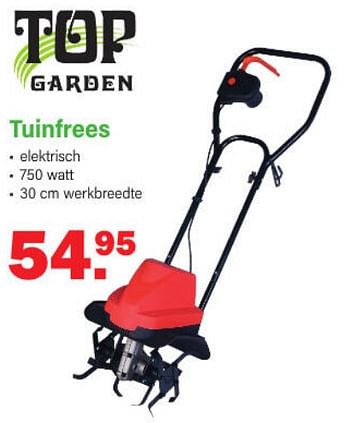 Aanbiedingen Top garden tuinfrees - Top Garden - Geldig van 13/03/2023 tot 01/04/2023 bij Van Cranenbroek