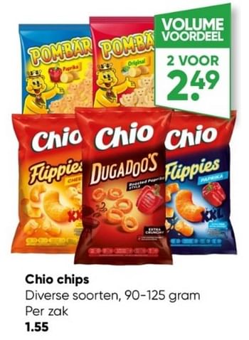 Aanbiedingen Chio chips - Chio - Geldig van 13/03/2023 tot 26/03/2023 bij Big Bazar