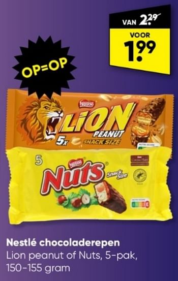 Aanbiedingen Nestlé chocoladerepen - Nestlé - Geldig van 13/03/2023 tot 26/03/2023 bij Big Bazar