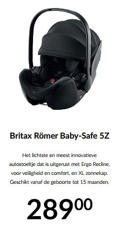 Aanbiedingen Britax römer baby-safe 5z - Britax - Geldig van 16/03/2023 tot 10/04/2023 bij Babypark