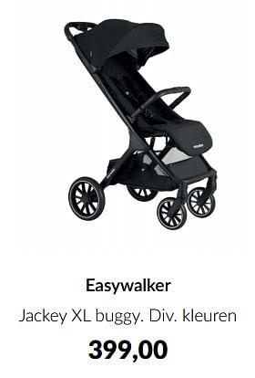Aanbiedingen Easywalker jackey xl buggy - Easywalker - Geldig van 16/03/2023 tot 10/04/2023 bij Babypark