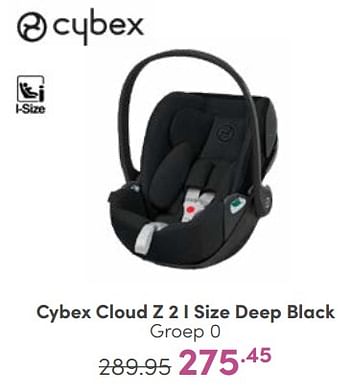 Aanbiedingen Cybex cloud z 2 i size deep black - Cybex - Geldig van 19/03/2023 tot 25/03/2023 bij Baby & Tiener Megastore