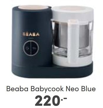 Aanbiedingen Beaba babycook neo blue - Beaba - Geldig van 19/03/2023 tot 25/03/2023 bij Baby & Tiener Megastore