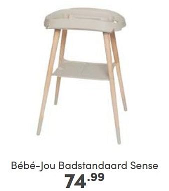 Aanbiedingen Bébé-jou badstandaard sense - Bebe-jou - Geldig van 19/03/2023 tot 25/03/2023 bij Baby & Tiener Megastore