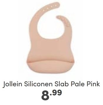 Aanbiedingen Jollein siliconen slab pale pink - Jollein - Geldig van 19/03/2023 tot 25/03/2023 bij Baby & Tiener Megastore