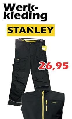 Aanbiedingen Werk- kleding - Stanley - Geldig van 11/03/2023 tot 02/04/2023 bij Itek